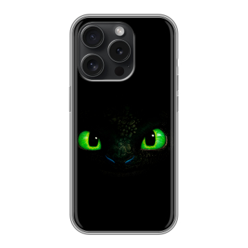 Силиконовый чехол на Iphone 15 Pro с принтом Как приручить дракона Силиконовый чехол на Iphone 15 Pro с принтом Как приручить дракона
