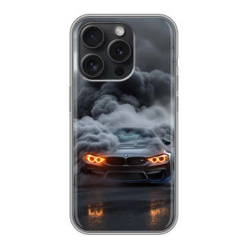 Силиконовый чехол на Iphone 15 Pro с принтом BMW БМВ Силиконовый чехол на Iphone 15 Pro с принтом BMW БМВ