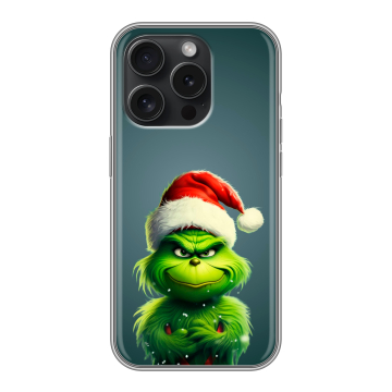 Силиконовый чехол на Iphone 15 Pro с принтом Новый год Силиконовый чехол на Iphone 15 Pro с принтом Новый год