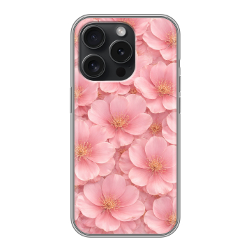 Силиконовый чехол на Iphone 15 Pro с принтом женский