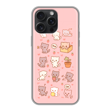 Силиконовый чехол на Iphone 15 Pro Max с принтом Hello Kitty Хелоу Кити Силиконовый чехол на Iphone 15 Pro Max с принтом Hello Kitty Хелоу Кити