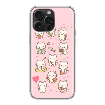 Силиконовый чехол на Iphone 15 Pro Max с принтом Hello Kitty Хелоу Кити Силиконовый чехол на Iphone 15 Pro Max с принтом Hello Kitty Хелоу Кити