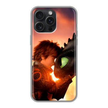 Силиконовый чехол на Iphone 15 Pro Max с принтом Как приручить дракона Силиконовый чехол на Iphone 15 Pro Max с принтом Как приручить дракона