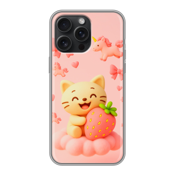 Силиконовый чехол на Iphone 15 Pro Max с принтом для девочек Силиконовый чехол на Iphone 15 Pro Max с принтом для девочек