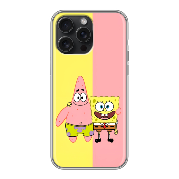 Силиконовый чехол на Iphone 15 Pro Max с принтом Спанч боб Спанчбоб Силиконовый чехол на Iphone 15 Pro Max с принтом Спанч боб Спанчбоб
