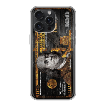 Силиконовый чехол на Iphone 15 Pro Max с принтом Доллар деньги Силиконовый чехол на Iphone 15 Pro Max с принтом Доллар деньги