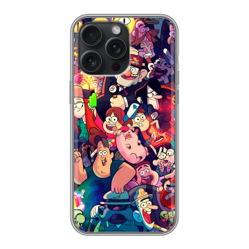 Силиконовый чехол на Iphone 15 Pro Max с принтом Gravity Falls Гравити Фолз Силиконовый чехол на Iphone 15 Pro Max с принтом Gravity Falls Гравити Фолз