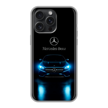 Силиконовый чехол на Iphone 15 Pro Max с принтом Mercedes Мерседес Силиконовый чехол на Iphone 15 Pro Max с принтом Mercedes Мерседес