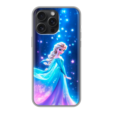 Силиконовый чехол на Iphone 15 Pro Max с принтом Холодное сердце Frozen Силиконовый чехол на Iphone 15 Pro Max с принтом Холодное сердце Frozen
