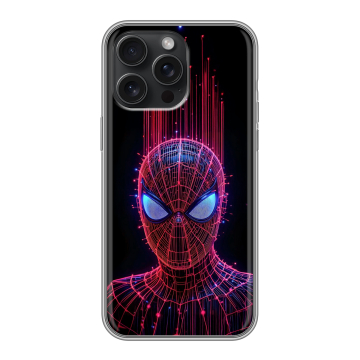 Силиконовый чехол на Iphone 15 Pro Max с принтом Spiderman Человек паук Силиконовый чехол на Iphone 15 Pro Max с принтом Spiderman Человек паук