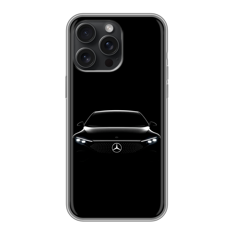 Силиконовый чехол на Iphone 15 Pro Max с принтом Mercedes Мерседес Силиконовый чехол на Iphone 15 Pro Max с принтом Mercedes Мерседес