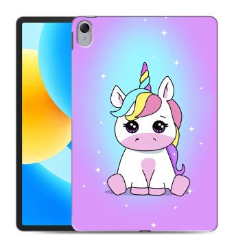 Силиконовый чехол на планшета Huawei MatePad 11.5 с принтом Единорог Силиконовый чехол на планшета Huawei MatePad 11.5 с принтом Единорог