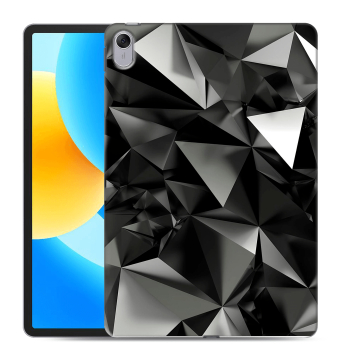 Силиконовый чехол на планшета Huawei MatePad 11.5 с принтом Черные кристаллы Силиконовый чехол на планшета Huawei MatePad 11.5 с принтом Черные кристаллы