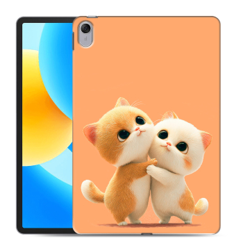 Силиконовый чехол на планшета Huawei MatePad 11.5 с принтом Милые котики Силиконовый чехол на планшета Huawei MatePad 11.5 с принтом Милые котики