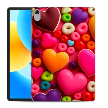 Силиконовый чехол на планшета Huawei MatePad 11.5 с принтом Сердечки Силиконовый чехол на планшета Huawei MatePad 11.5 с принтом Сердечки