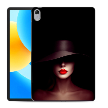 Силиконовый чехол на Huawei MatePad 11.5 с принтом Девушка в шляпе