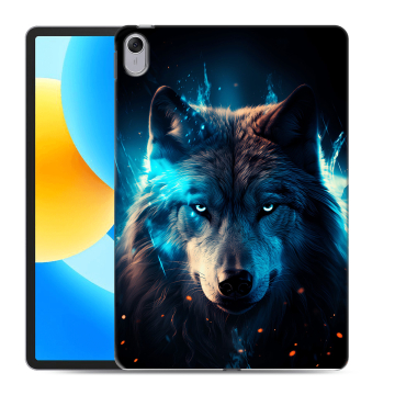 Силиконовый чехол на Huawei MatePad 11.5 с принтом Волк ночной