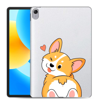 Силиконовый чехол на Huawei MatePad 11.5 с принтом Корги Силиконовый чехол на Huawei MatePad 11.5 с принтом Корги