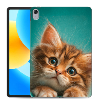 Силиконовый чехол на Huawei MatePad 11.5 с принтом котенок