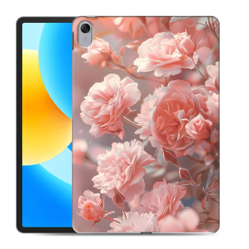 Силиконовый чехол на Huawei MatePad 11.5 с принтом Розовые розы Силиконовый чехол на Huawei MatePad 11.5 с принтом Розовые розы