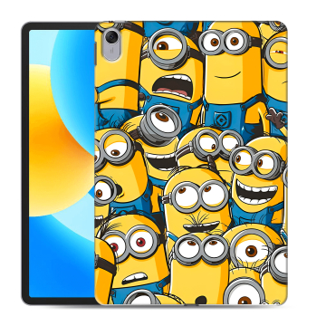 Силиконовый чехол на Huawei MatePad 11.5 с принтом Миньоны