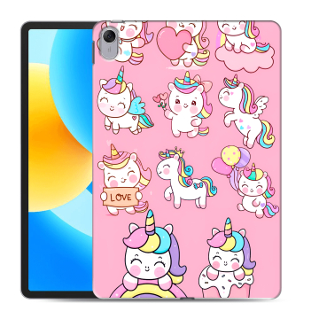 Силиконовый чехол на Huawei MatePad 11.5 с принтом Единороги и радуга Силиконовый чехол на Huawei MatePad 11.5 с принтом Единороги и радуга