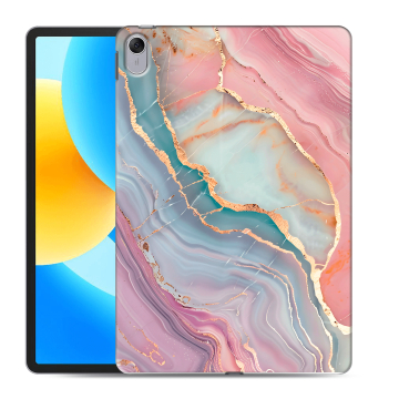 Силиконовый чехол на Huawei MatePad 11.5 с принтом розовый мрамор