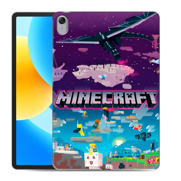 Силиконовый чехол на Huawei MatePad 11.5 с принтом Майнкрафт Minecraft