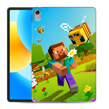 Силиконовый чехол на Huawei MatePad 11.5 с принтом Майнкрафт Minecraft