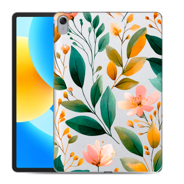Силиконовый чехол на Huawei MatePad 11.5 с принтом Цветы паттерн