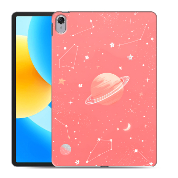 Силиконовый чехол на Huawei MatePad 11.5 с принтом Розовый космос