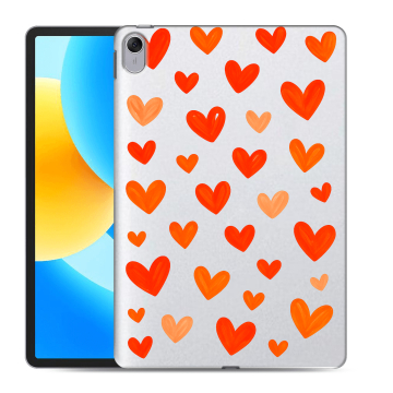 Силиконовый чехол на Huawei MatePad 11.5 с принтом Сердечки