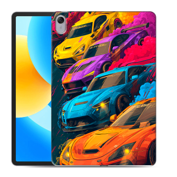 Силиконовый чехол на Huawei MatePad 11.5 с принтом Тачки