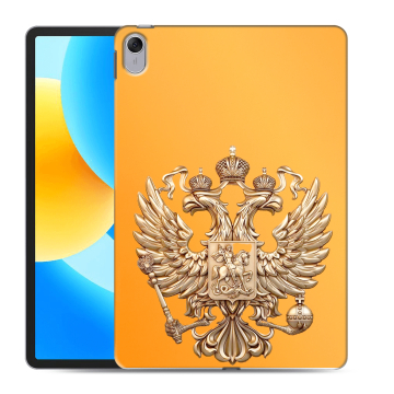 Силиконовый чехол на Huawei MatePad 11.5 с принтом Герб Флаг России