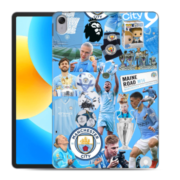 Силиконовый чехол на Huawei MatePad 11.5 с принтом Man City Манчестер Сити