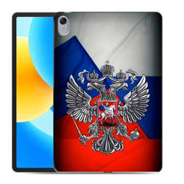 Силиконовый чехол на Huawei MatePad 11.5 с принтом Флаг России