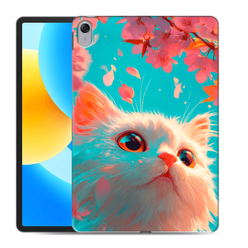 Силиконовый чехол на Huawei MatePad 11.5 с принтом Красивый кот