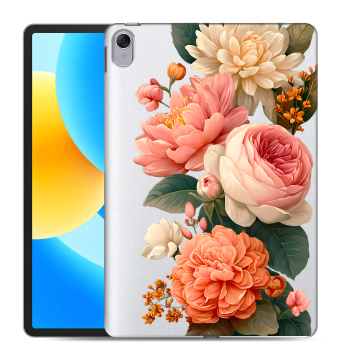 Силиконовый чехол на Huawei MatePad 11.5 с принтом цветы