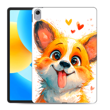 Силиконовый чехол на Huawei MatePad 11.5 с принтом корги Силиконовый чехол на Huawei MatePad 11.5 с принтом корги