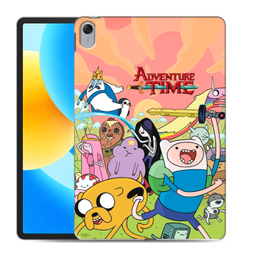 Силиконовый чехол на Huawei MatePad 11.5 с принтом Adventure time Время приключений