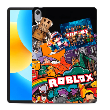 Силиконовый чехол на Huawei MatePad 11.5 с принтом Roblox Роблокс