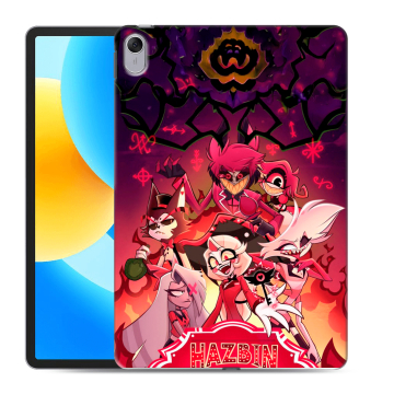 Силиконовый чехол на Huawei MatePad 11.5 с принтом Hazbin Hotel Отель Хазбин
