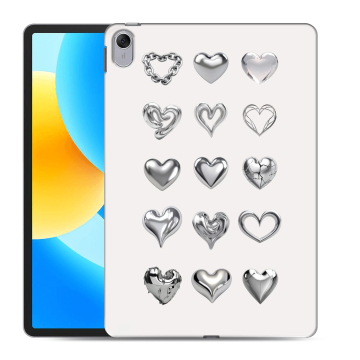 Силиконовый чехол на Huawei MatePad 11.5 с принтом Y2K сердечки Силиконовый чехол на Huawei MatePad 11.5 с принтом Y2K сердечки