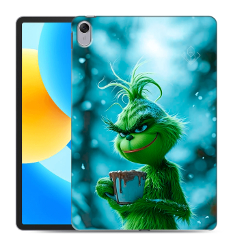 Силиконовый чехол на Huawei MatePad 11.5 с принтом Новый год гринч