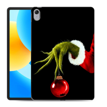 Силиконовый чехол на Huawei MatePad 11.5 с принтом Новый год Гринч