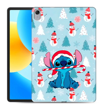 Силиконовый чехол на Huawei MatePad 11.5 с принтом Стич Новый год