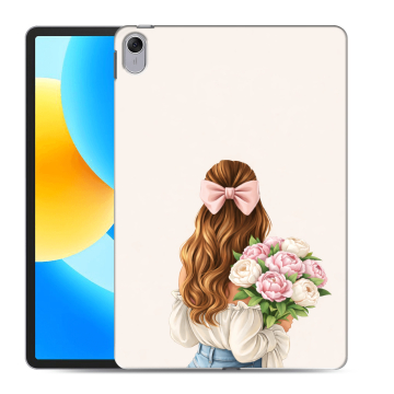 Силиконовый чехол на Huawei MatePad 11.5 с принтом женский Силиконовый чехол на Huawei MatePad 11.5 с принтом женский