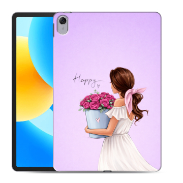Силиконовый чехол на Huawei MatePad 11.5 с принтом женский Силиконовый чехол на Huawei MatePad 11.5 с принтом женский
