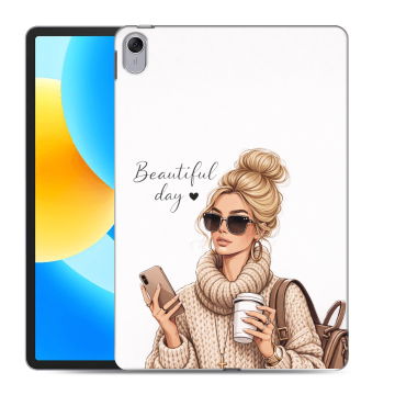 Силиконовый чехол на Huawei MatePad 11.5 с принтом женский