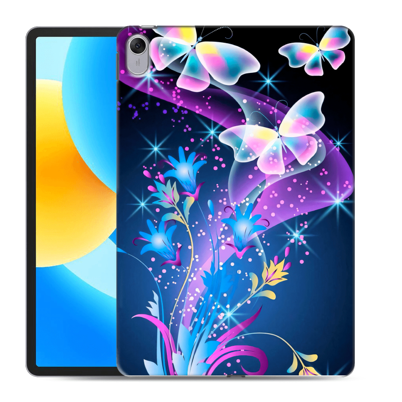 Силиконовый чехол на Huawei MatePad 11.5 с принтом Бабочки Силиконовый чехол на Huawei MatePad 11.5 с принтом Бабочки